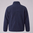 Navy Sherpa Teddy Jacket | Size XXL | Pre-Loved-3