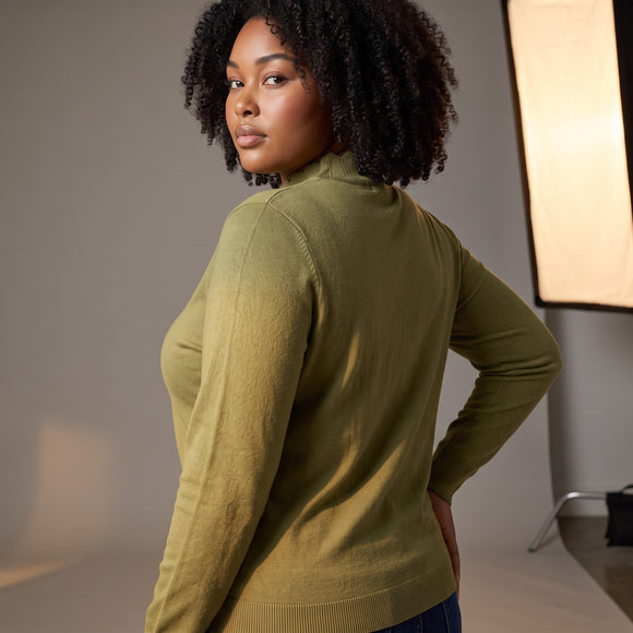 Truworths Green Scalloped Jersey | Brand New | Sizes 34–38
