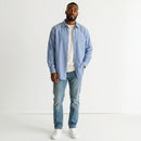 H&M Beige Linen-Feel Regular-Fit Shirt | Size L-1