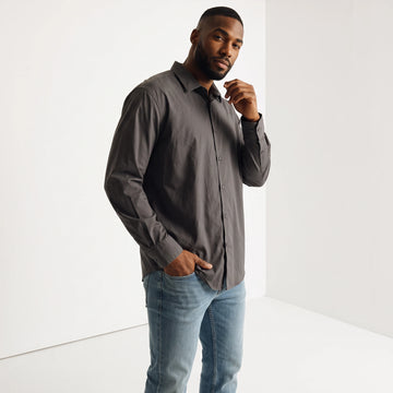 H&M Black Long-Sleeve Shirt | Size XL