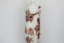 Stone Floral Strappy Maxi Dress – Size XL | Brand new-2