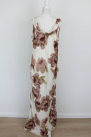 Stone Floral Strappy Maxi Dress – Size XL | Brand new-3