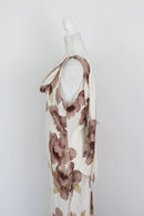 Stone Floral Strappy Maxi Dress – Size XL | Brand new-5