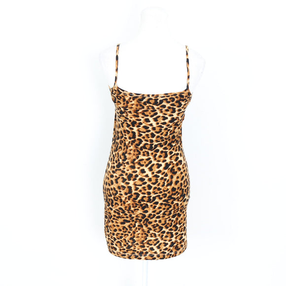 Philosophy Leopard Print Bodycon Mini Dress | Size M | Pre-Loved