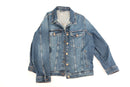 C&A Medium Blue Denim Rose Gold Button Jacket – XL-1