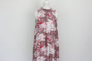 Purple & Pink Floral Halterneck Maxi Dress – Size S | Brand new-1