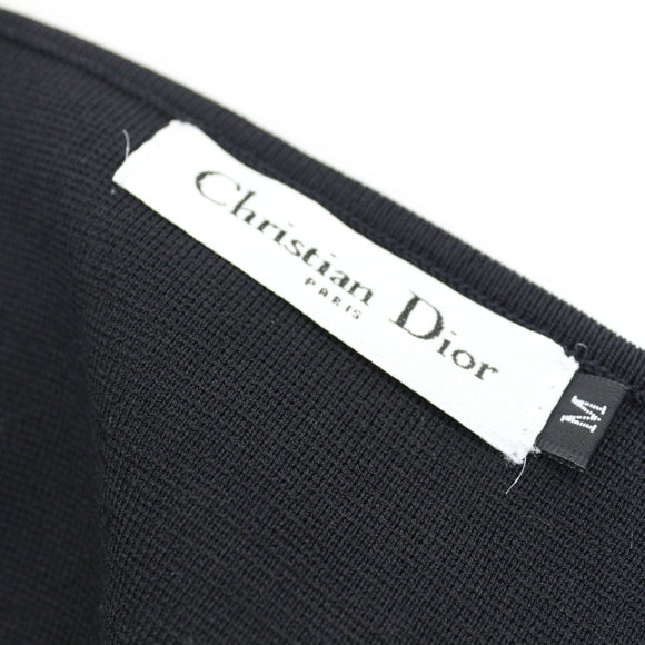 Christian Dior J'Adior Black Knit Bralette – Logo Straps | Size M | Pre-Loved