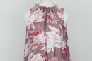 Purple & Pink Floral Halterneck Maxi Dress – Size S | Brand new-3