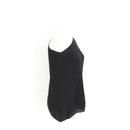Boohoo Black One-Shoulder Open-Knit Jumper | Size S/M | Pre-Loved-2