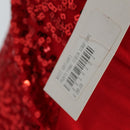 Red Sequin Strappy Cami Top | Size S | Brand New-4