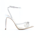 Steve Madden Valance Clear High Heels - Size 5-1