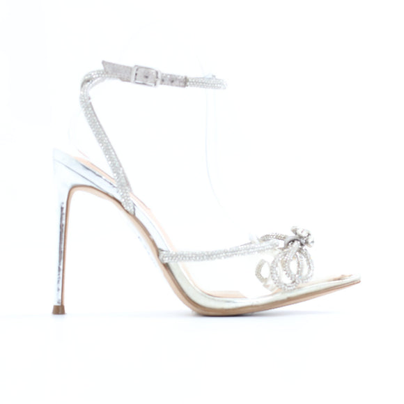 Steve Madden Valance Clear High Heels - Size 5