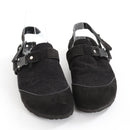 Kelso Black Corduroy Clogs - Size 6-2