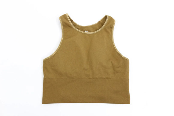 Padded Sports Bra Crop Top – Size M | Thrift Finds