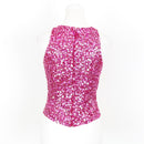 SNKI Pink Sequin Blouse - Size 8-4