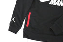 Nike Jordan Air Sweater – Black & Red | Ages 6-7 | Thrift Finds-3