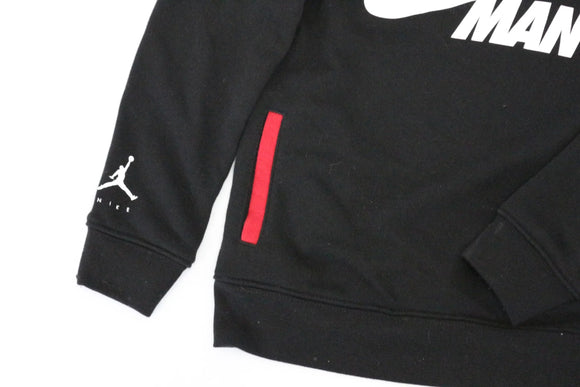 Nike Jordan Air Sweater – Black & Red | Ages 6-7 | Thrift Finds