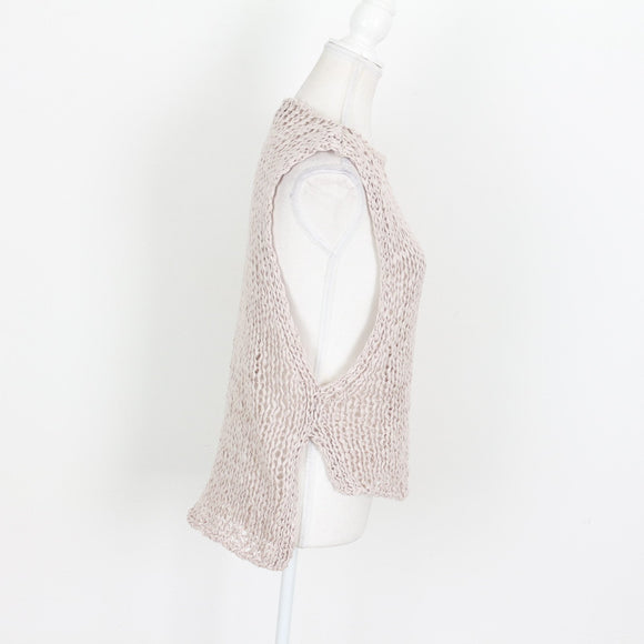 Zara Knit Cream Blouse - Size S