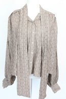 Paramount Grey Stone Textured Long-Sleeved Shirt – XL-2