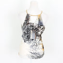 Vintage Roberto Cavalli Printed Chain Halter Top - Size S-4