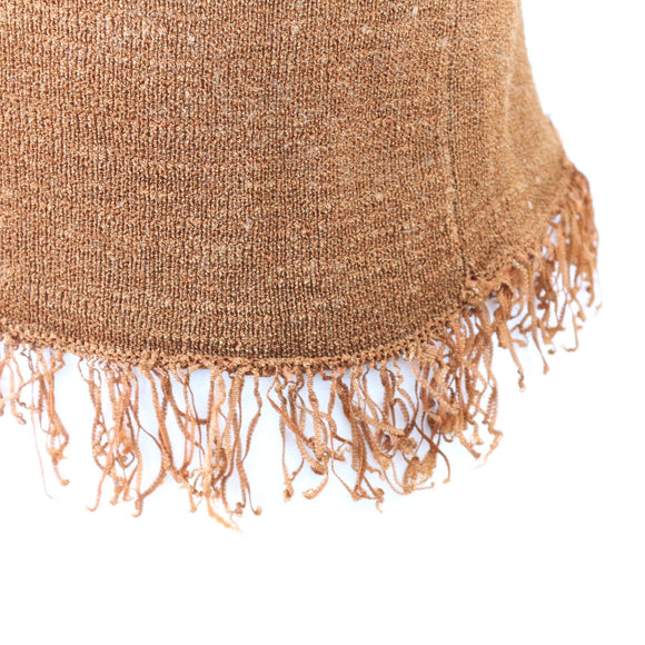 Brown Ombré Knit Blouse - Size S