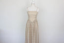 Pink & Green Floral Strappy A-Line Maxi Dress – Size S | Brand new-2