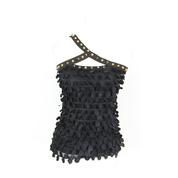 Party 21 Black 3D Blouse - Size S