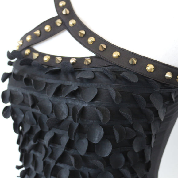Party 21 Black 3D Blouse - Size S
