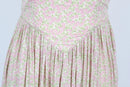 Pink & Green Floral Strappy A-Line Maxi Dress – Size S | Brand new-6