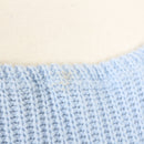 Missguided Baby Blue Wide Neck Jersey - Size M-3