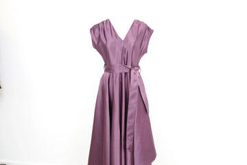 Purple Satin Evening Gown | Brand new | NO BELT