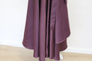 Purple Satin Evening Gown | Brand new | NO BELT-3