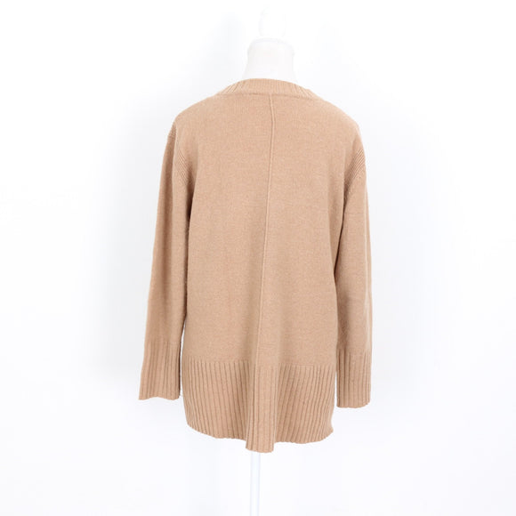 Country Road Camel Wool and Alpaca Blend Jersey - Size M