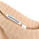 Country Road Camel Wool and Alpaca Blend Jersey - Size M-5