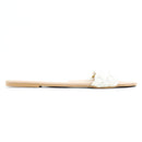Edit White Braided Slip-On Sandals - Size 7-1