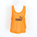 Puma Bright Orange Mesh Activewear Top - Size S-1