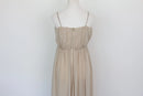 Beige Strappy A-Line Maxi Dress – Size M | Thrift Finds-4