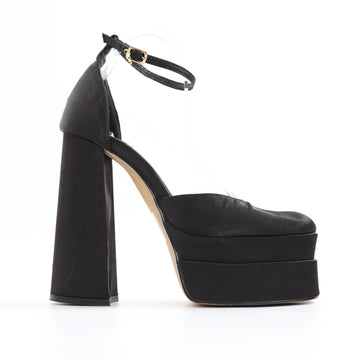 Sissy Boy Black Baby Doll Platform Shoes - Size 7