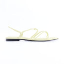 MNG Lime Green Strappy Sandals - Size 40-1