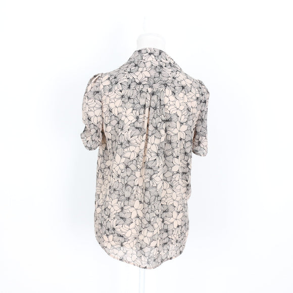 Adrianna Papell Floral Blouse - Size XS