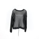 Monki Mesh Sweater - Size M-1