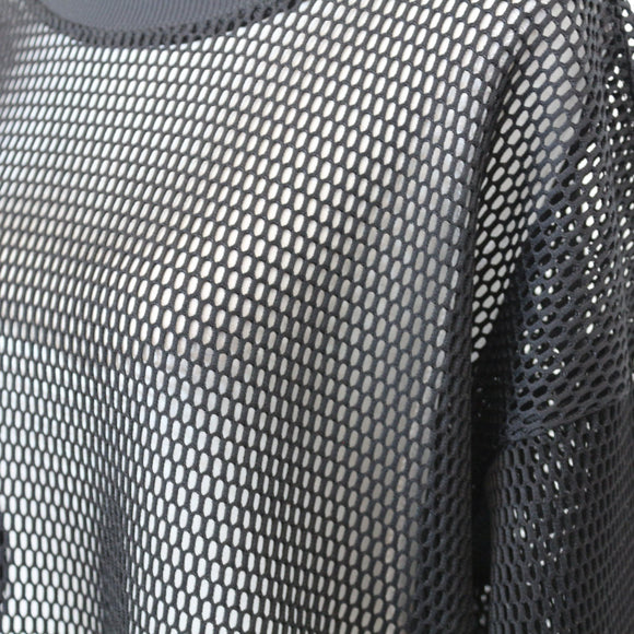 Monki Mesh Sweater - Size M