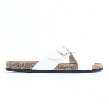 Superbalist White Criss-Cross Sandals - Size 7