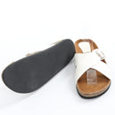 Superbalist White Criss-Cross Sandals - Size 7-4