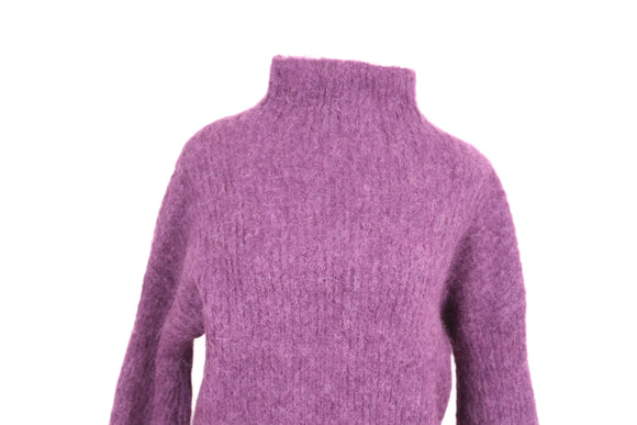 Purple Mohair Jersey – Size S | Thrift Finds