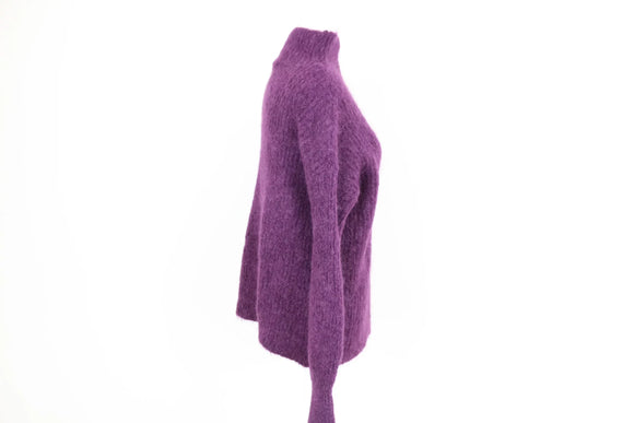 Purple Mohair Jersey – Size S | Thrift Finds