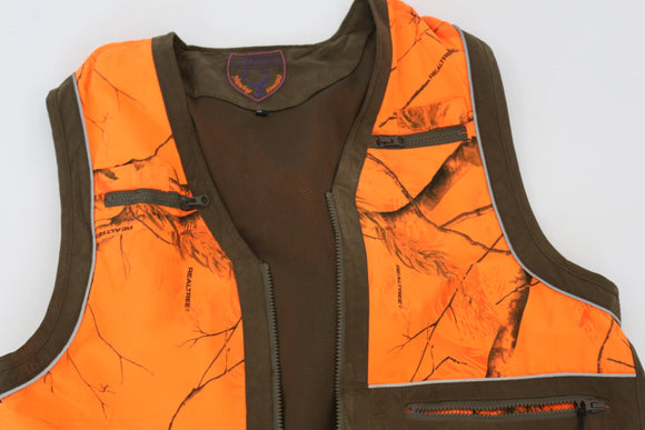 Hubertus Orange Realtree Camo Hunting Vest – XL
