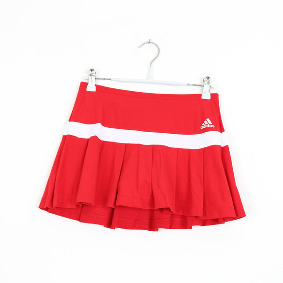 Adidas Climate 365 red and white tennis skirt - 8