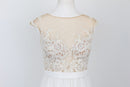 Soft White Wedding Dress with Veil – Size XS | Thrift Finds-4