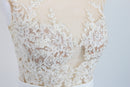 Soft White Wedding Dress with Veil – Size XS | Thrift Finds-1